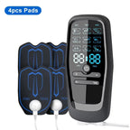 Professional Physiotherapy Tens Electrical Muscle Stimulator Electrodes Pulse Relaxing Massager with Personal Care Meridian Mass
