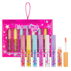 7Pc Fruity Flavored Lip Gloss Set - Lip Gloss in Assorted Fruity Flavors, Non Toxic Makeup for Kids & Teens