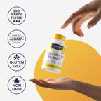 L-Glutathione 500 Mg (Setria, Non-Gmo, Gluten Free, Antioxidant, Immune Support, Skin Support), 150 Veggie Caps