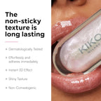 KIKO Milano 3D Hydra Lip Gloss – High Shine, Hydrating, Plumping, Non-Sticky, Moisturizing Lip Makeup