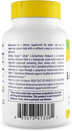 L-Glutathione 500 Mg (Setria, Non-Gmo, Gluten Free, Antioxidant, Immune Support, Skin Support), 150 Veggie Caps