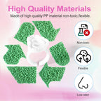 Glue Rings for Eyelash Extensions 100PCS Disposable Rings for Lashes Lovely Heart Shape, Makeup Plastic Nail Art Glue Cups Lash Extension Supplies for Eyelash Extensions White
